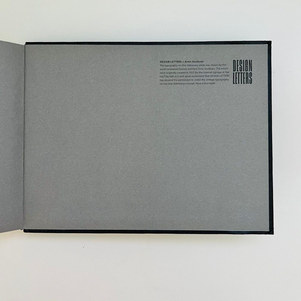 DESIGN LETTERS Brainstorm Typography Hardback Notebook - Picture 7 of 8